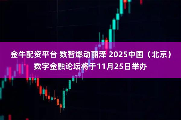 金牛配资平台 数智燃动丽泽 2025中国（北京）数字金融论坛将于11月25日举办